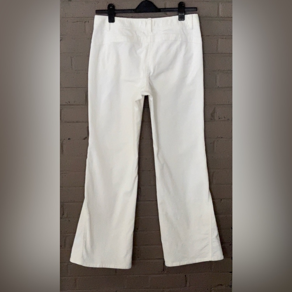 LOFT NWOT Cream flare leg Corduroys 10 - Picture 4 of 8